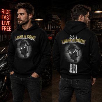 BLUZA Z KAPTUREM M8 LEWA W GÓRĘ